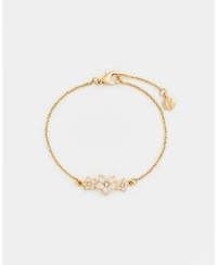 Fable England Jasmine and Pearl Bracelet