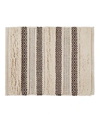Ink+Ivy Asher Woven Texture Stripe Bath Rug, 20" x 32"