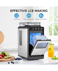 Cowsar Portable Ice Maker Countertop, 26Lbs/24H, Self-Cleaning