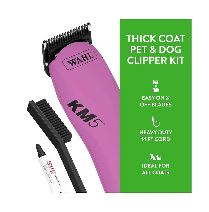 Wahl Professional Animal Thick Coat Pet Clipper and Dog Clipper