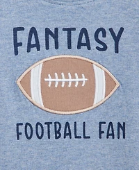 First Impressions Baby Boys' 0M-24M Fantasy Football Fan Cotton Sunsuit, Macy's Exclusive