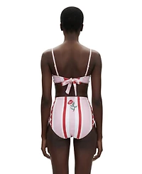Jessie Zhao New York Women's Jungle Rose Reversible Bikini Bottom