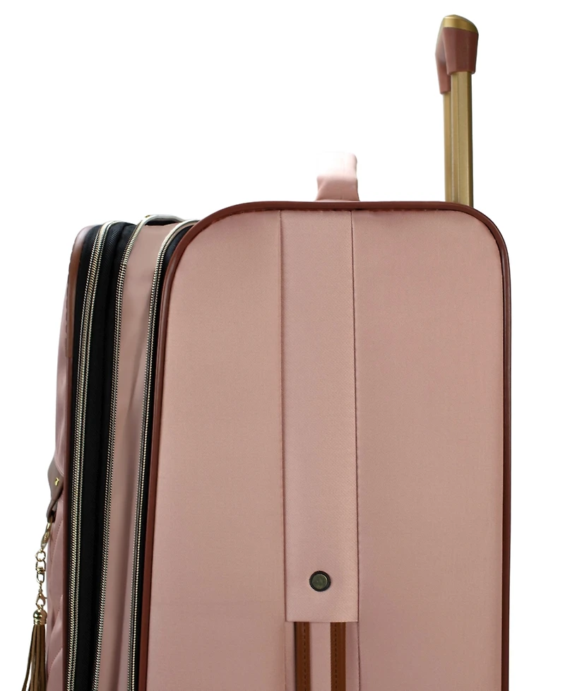 Stella Blanc Luxe 3-Piece Softside Expandable Spinner