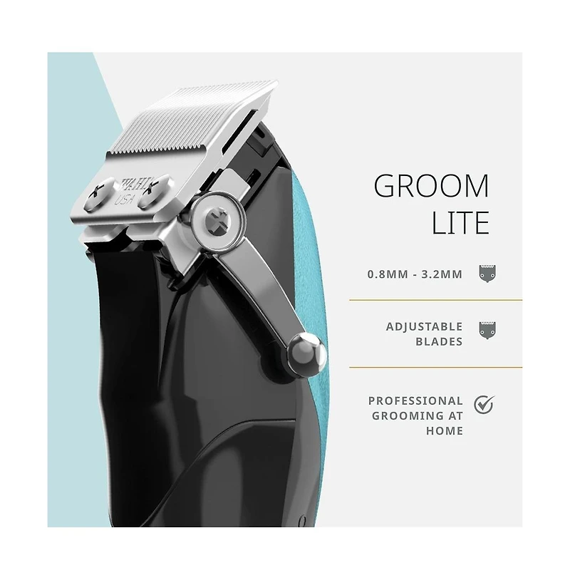 Wahl Pro Animal Groom Lite Pet Clipper Cordless and Usb Charging