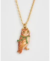 Fable England Cosy Owl Chain Necklace