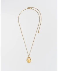 Fable England S Initial Sunflower Gold Spinner Chain Necklace