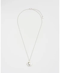Fable England Nightshade Moon Locket Chain Necklace