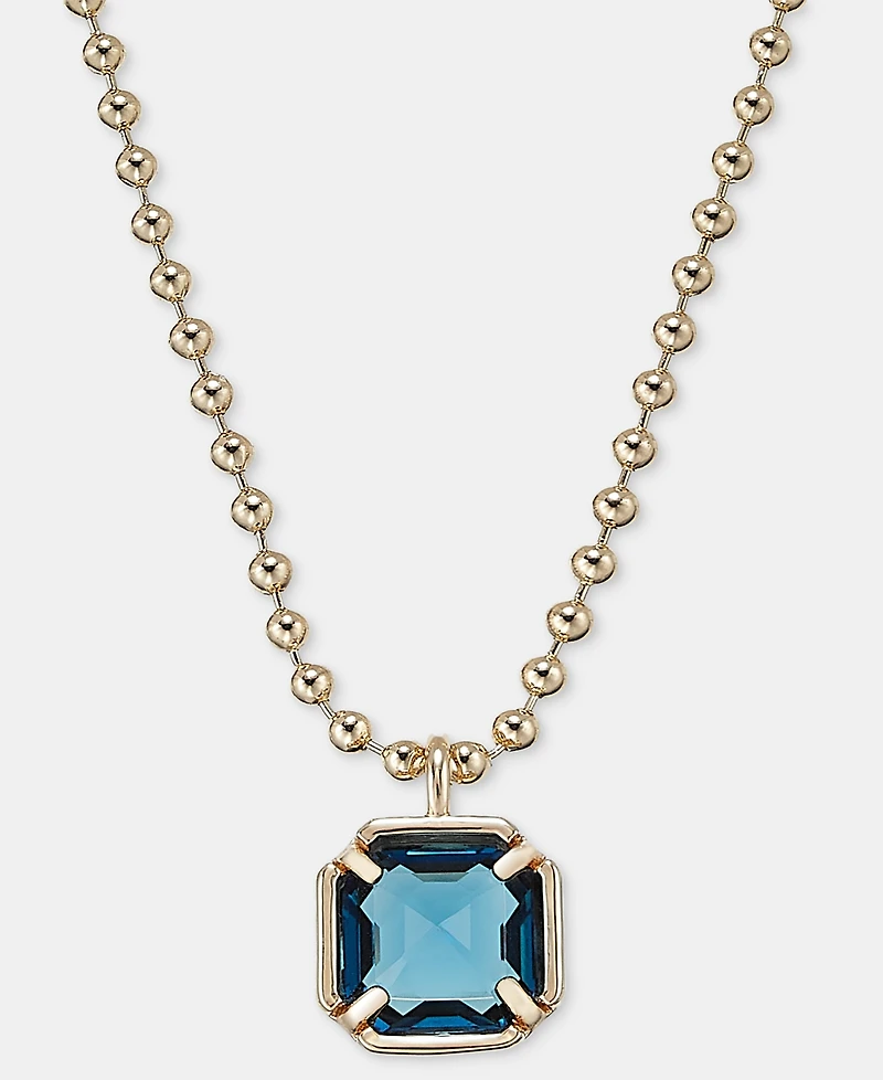 Lauren Ralph Lauren Gold-Tone 16" Montana Pendant Necklace