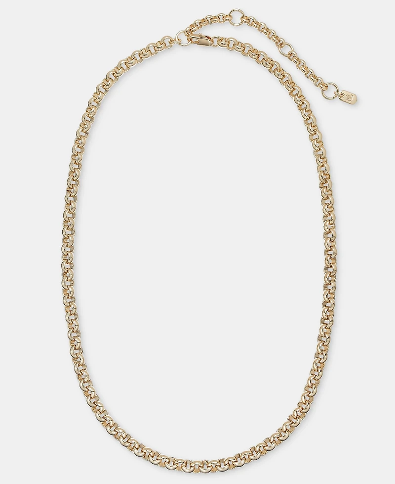 Lauren Ralph Gold-Tone 16" Chain Collar Necklace