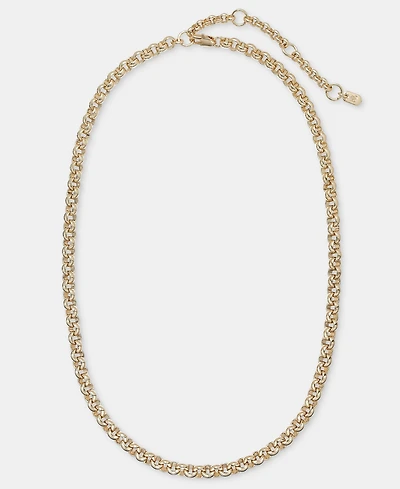 Lauren Ralph Gold-Tone 16" Chain Collar Necklace