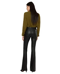 KanCan Women's Kiwi Mid Rise Flare Pants