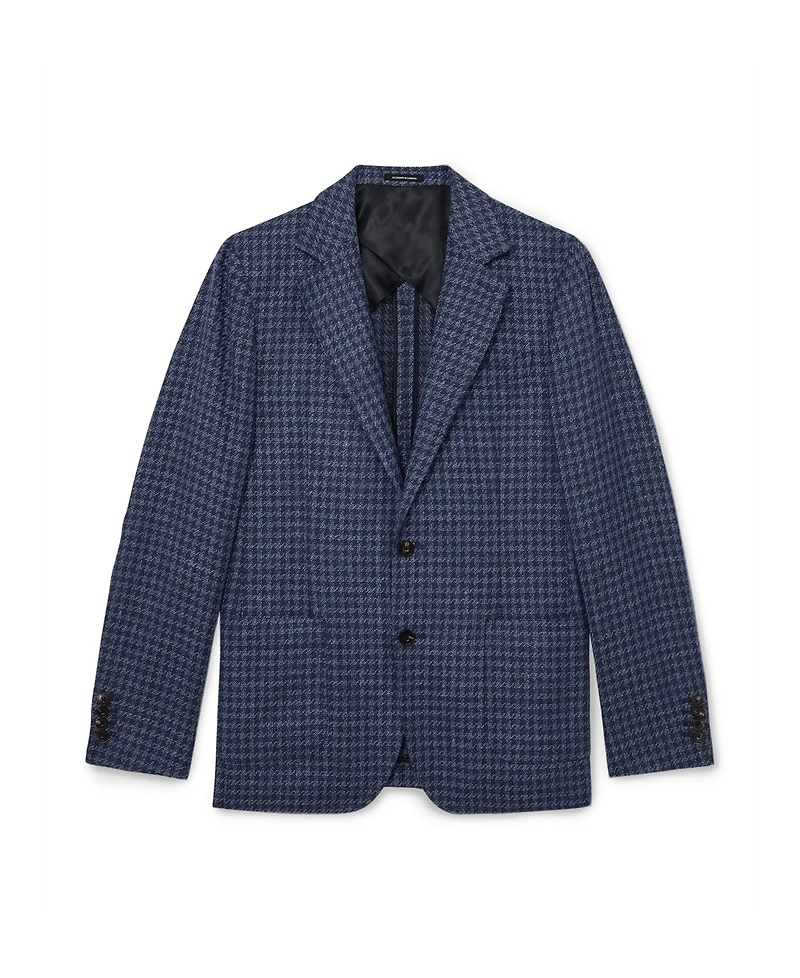Reiss Men's Romana Single-Breasted Check Blazer