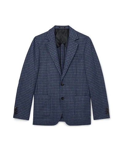 Reiss Men's Romana Single-Breasted Check Blazer