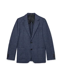 Reiss Men's Romana Single-Breasted Check Blazer