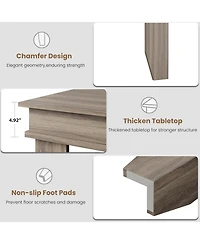 gaomon Kitchen Farmhouse Dining Table for Dining Room, Kitchen for 6-8 People