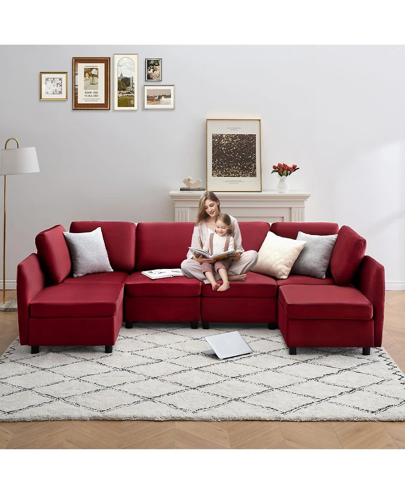 Gaomon Mid-Century Modern Soft Lounge Chair