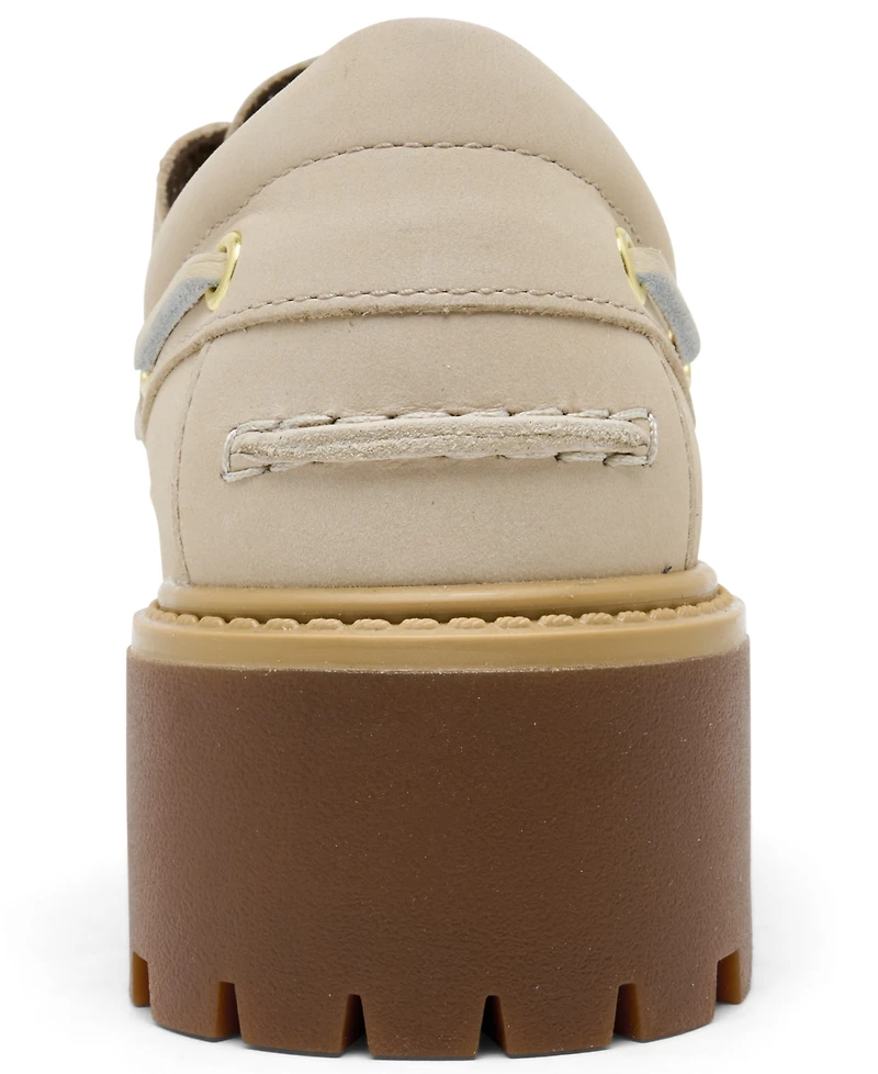 Timberland Women's Stone Street Platform Boat Shoes from Finish Line