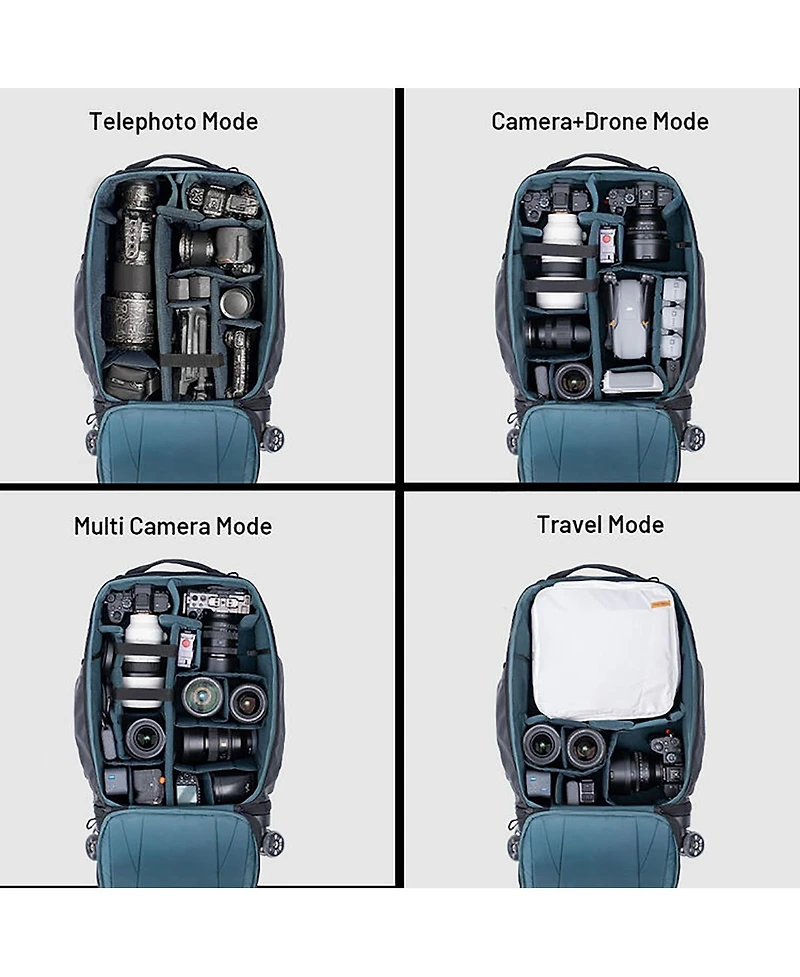 Pgytech Roller Camera Backpack, Space