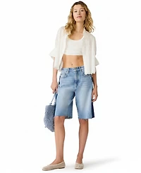 Steve Madden Women's Low Rise Bermuda Shorts