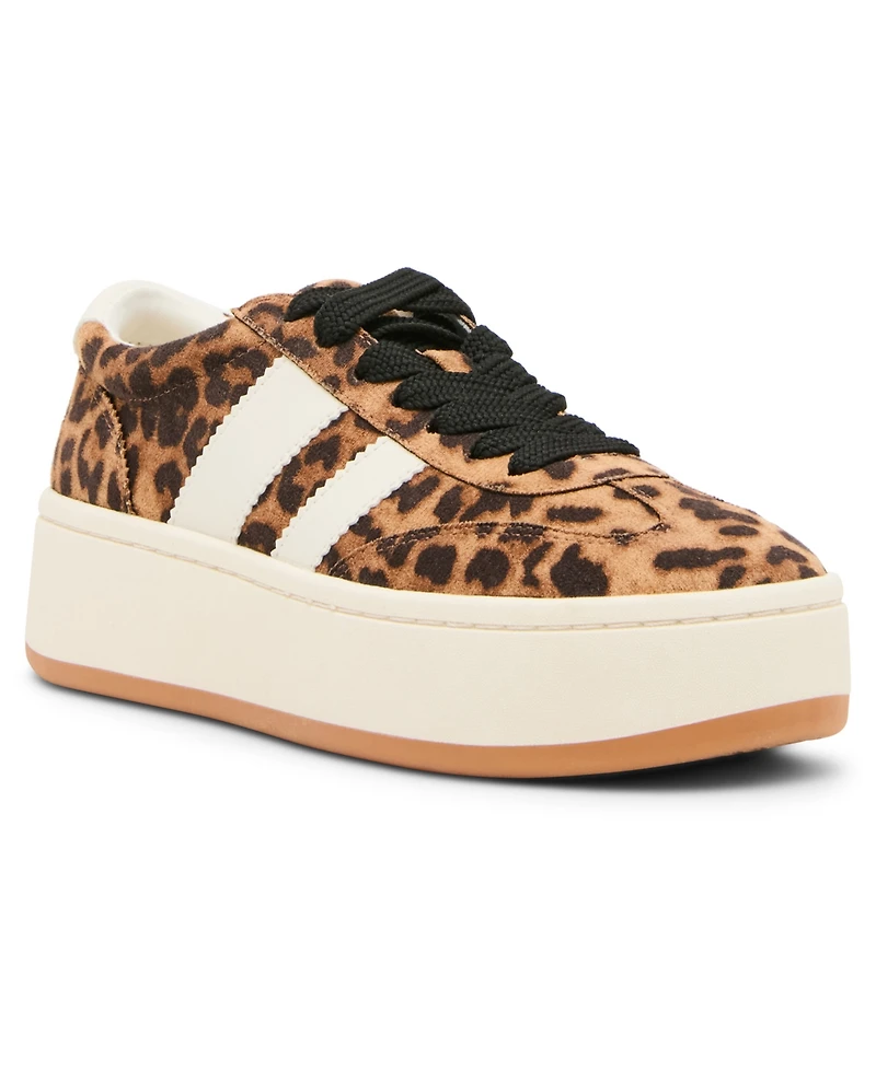 Madden Girl Women's Frankyyy Lace-Up Platform Sneakers