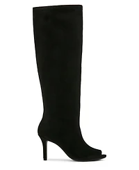 Madden Girl Women's Lola Peep Toe Slouch Boots