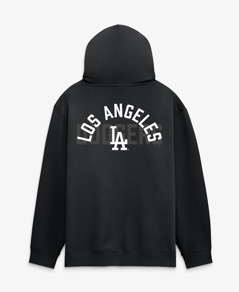 Fanatics Men's Los Angeles Dodgers Black Out Fleece Hoodie