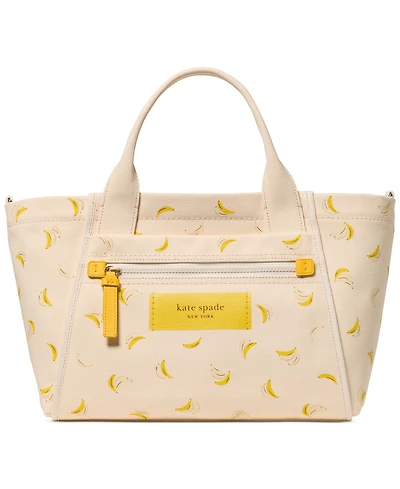 kate spade new york Dash Banana Canvas Extra-Large Tote Handbag