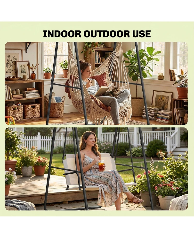 Outsunny Hammock Chair Sd, Hanging Chair Sd Only, 330 Pound