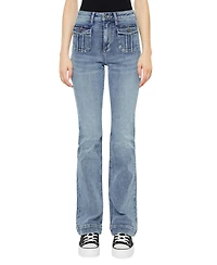 KanCan Women's Carrie High Rise Vintage Bootcut Jeans