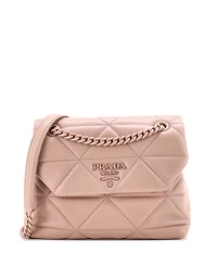 Pre-Owned Prada Small Spectrum Flap Bag Quilted Nappa Leather