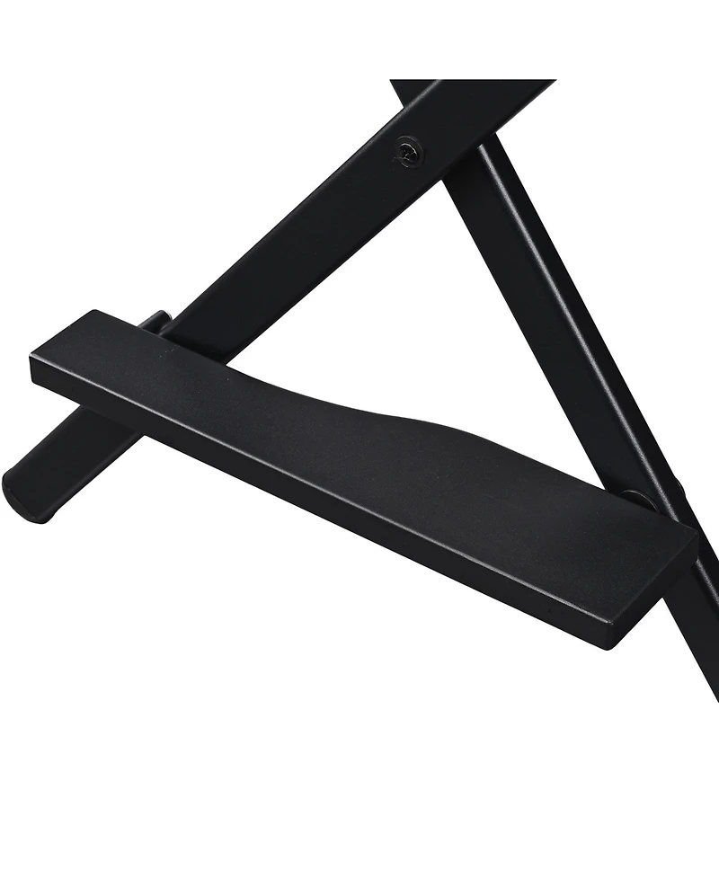 Byootique 28" Height Tall Director Chair Folding Artist Makeup Foot Rest Salon