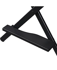 Byootique 28" Height Tall Director Chair Folding Artist Makeup Foot Rest Salon