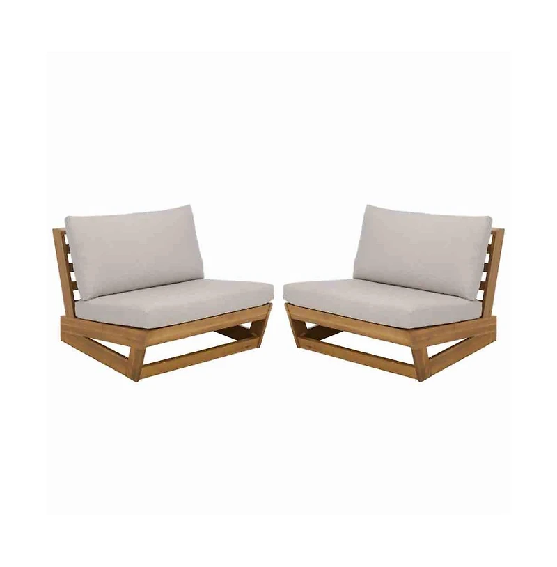 Augusta Home Set Of 2 Duncan Lounge Chair