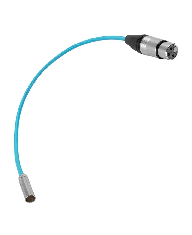 Kondor Blue 3' Mini Xlr Male to Xlr Female Audio Cable for Bmpcc 6K Pro and C70 Camera