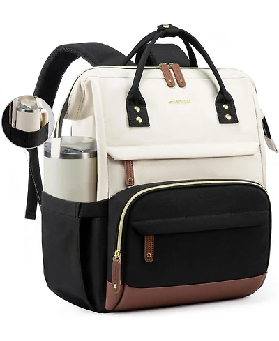Lovevook Laptop Backpack for Women, 15.6 Inch Work Business Backpacks Purse With Large Capacity