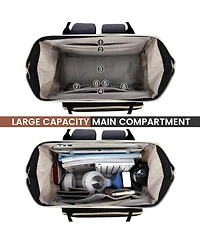 Lovevook Laptop Backpack for Women, 15.6 Inch Work Business Backpacks Purse With Large Capacity, Waterproof Nurse Bag College Bookbag