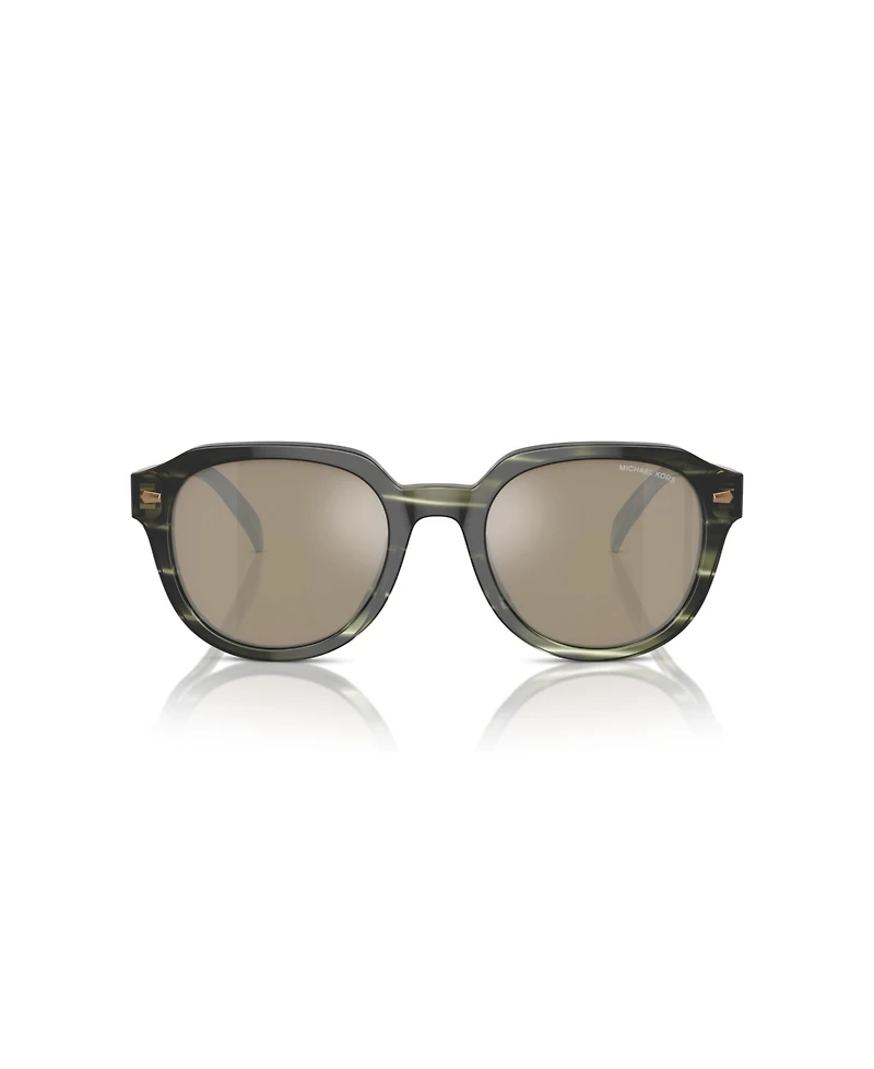 Michael Kors Men's Round Sunglasses, Eger MK2216U