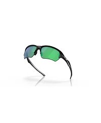 Oakley Unisex Rectangle Sunglasses, OO9363 64 Flak Beta