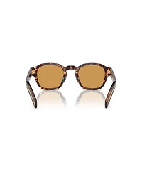 Prada Men's Photochromic Round Sunglasses, Pr A16S