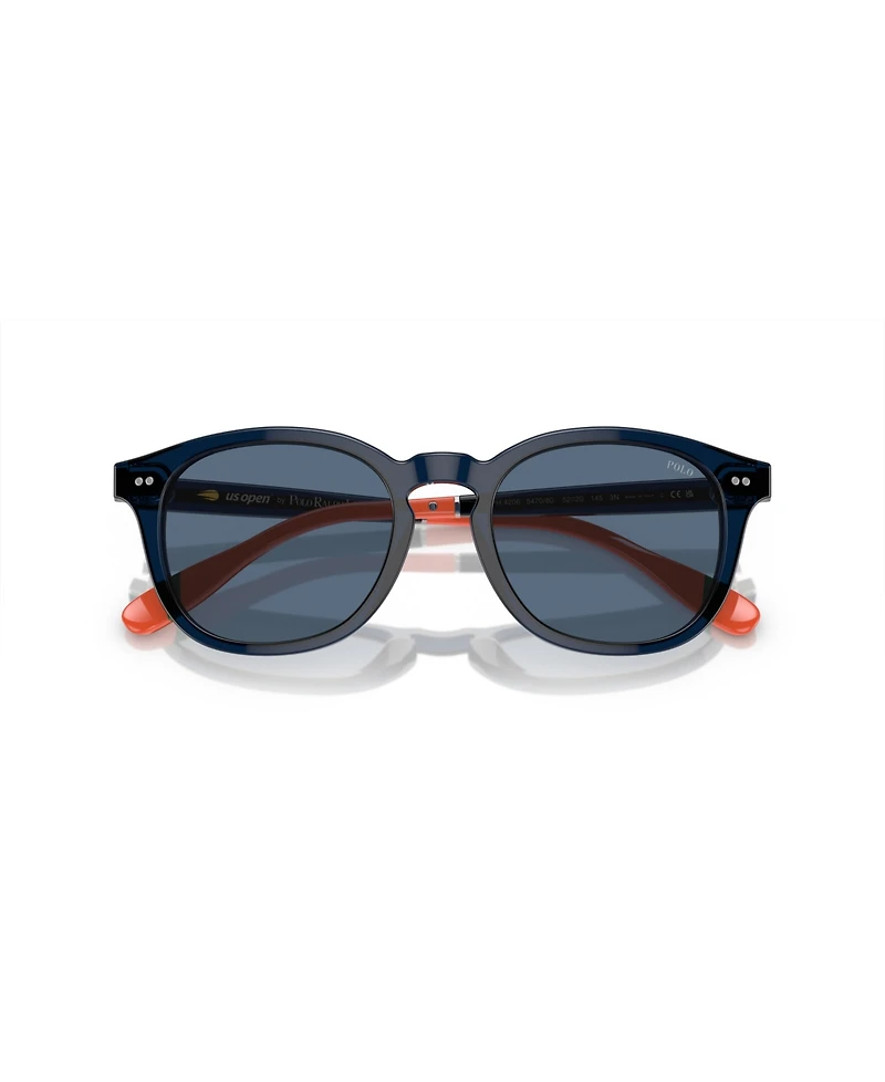 Polo Ralph Lauren Men's Round Sunglasses, PH4206