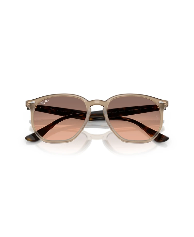 Ray-Ban Unisex Geometric Sunglasses, RB4306 RB4306F