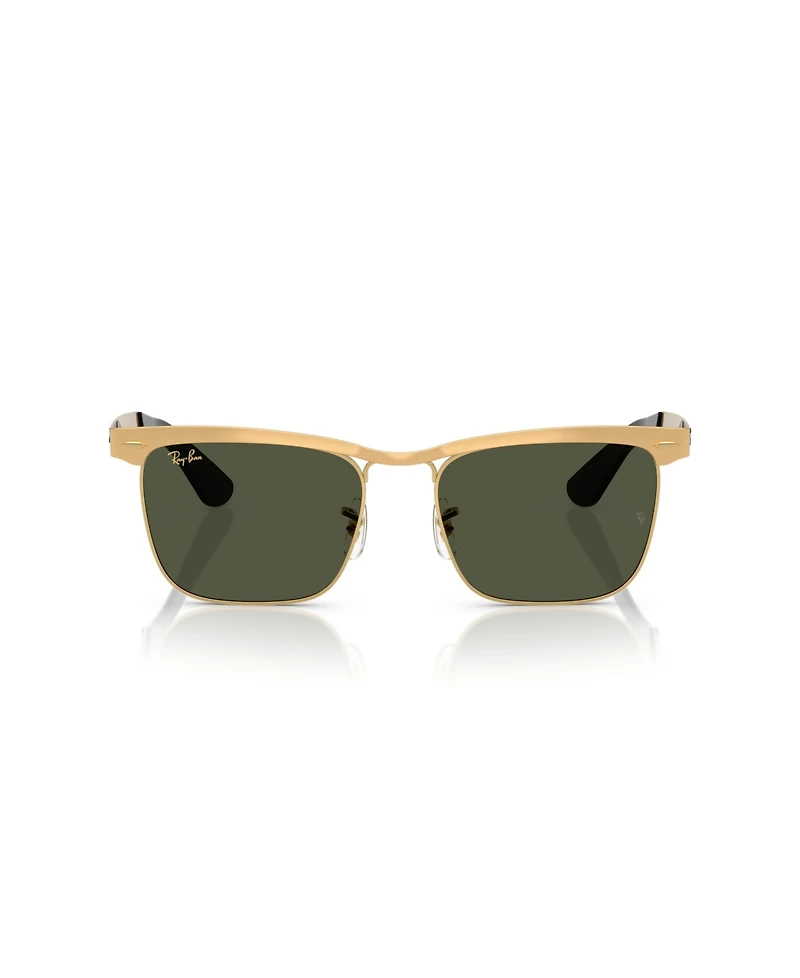 Ray-Ban Unisex Wayfarer Deluxe Square Sunglasses, RB3875