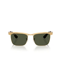 Ray-Ban Unisex Wayfarer Deluxe Square Sunglasses, RB3875
