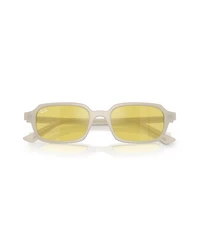 Ray-Ban Unisex Rectangle Sunglasses, Zuri Bio-Based RB4455