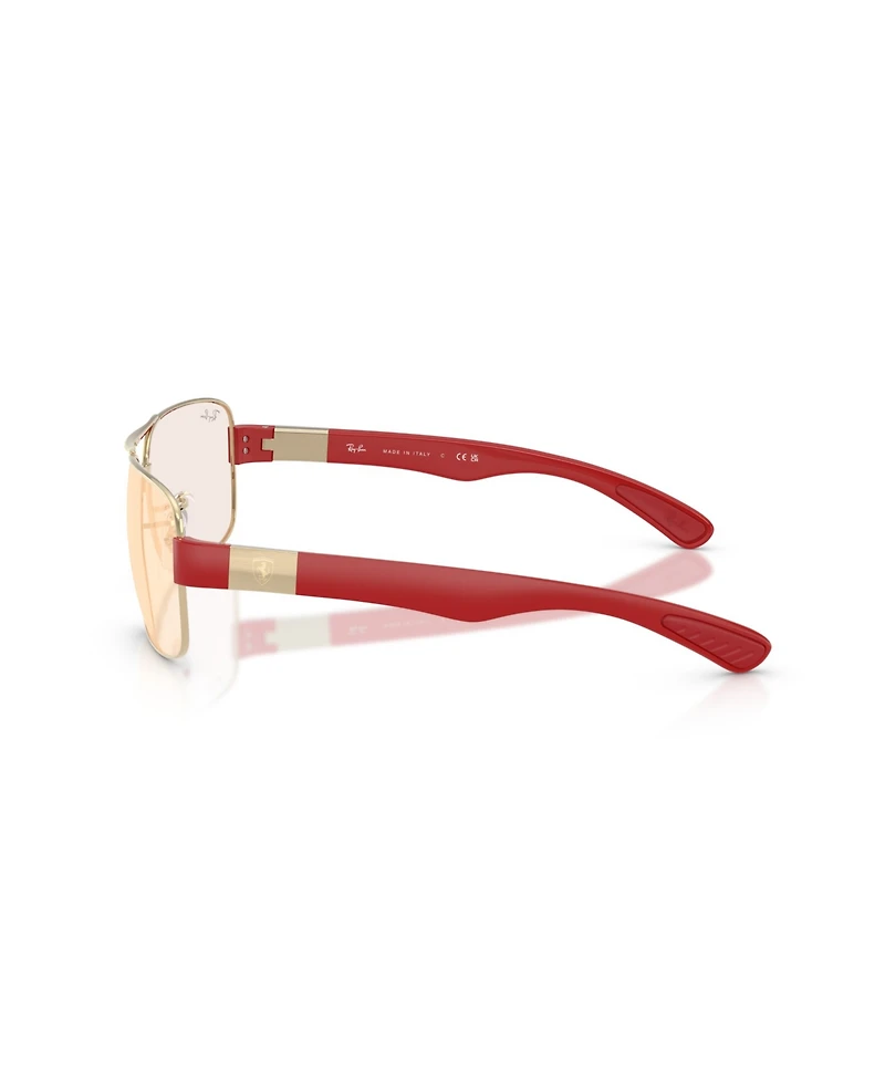 Ray-Ban Unisex Scuderia Ferrari Collection Square Sunglasses, RB3763M