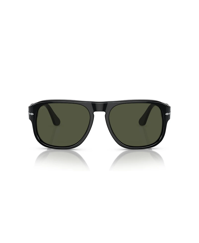 Persol Unisex Rectangle Sunglasses, PO3310S - Jean PO3310S