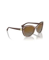 Vogue Eyewear Women's Polarized Butterfly Sunglasses, VO5515SB