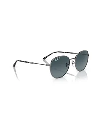 Ray-Ban Unisex Polarized Round Sunglasses