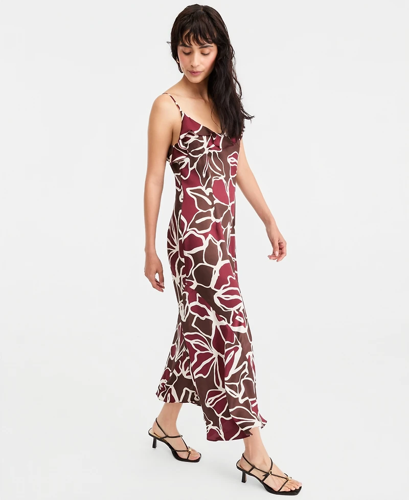 Emme Marella Women's Emmottuso Floral-Print Ruffled Midi Dress