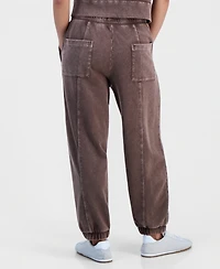 And Now This Petite French Terry Balloon-Leg Pants, Macy's Exclusive